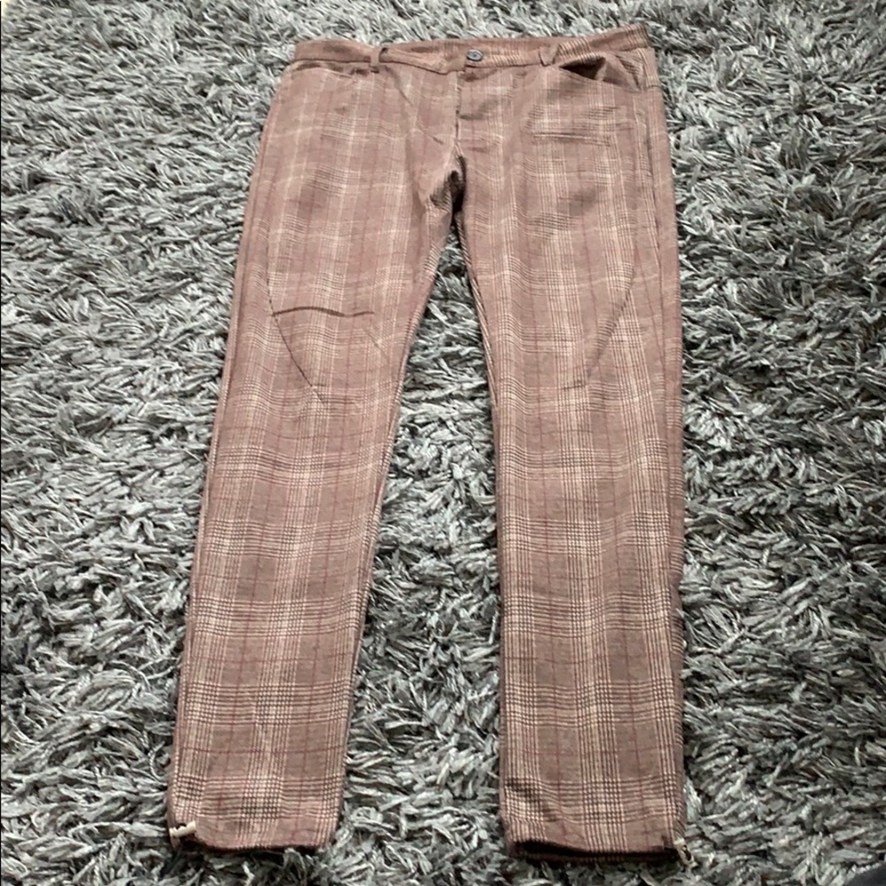 KOllAR PLAID CHINOS